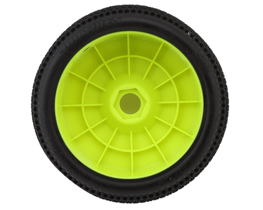 TZO Tires 501 1/8 Buggy Pre-Glued Tire Set (Yellow) (4) (Ultra Soft)