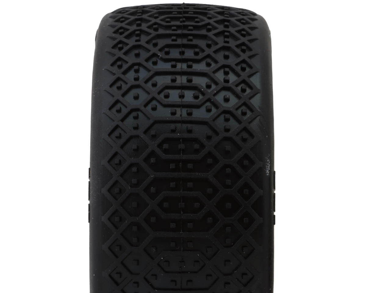 TZO Tires 100 1/8 Buggy Pre-Glued Tires (Yellow) (4) (Supreme Clay)