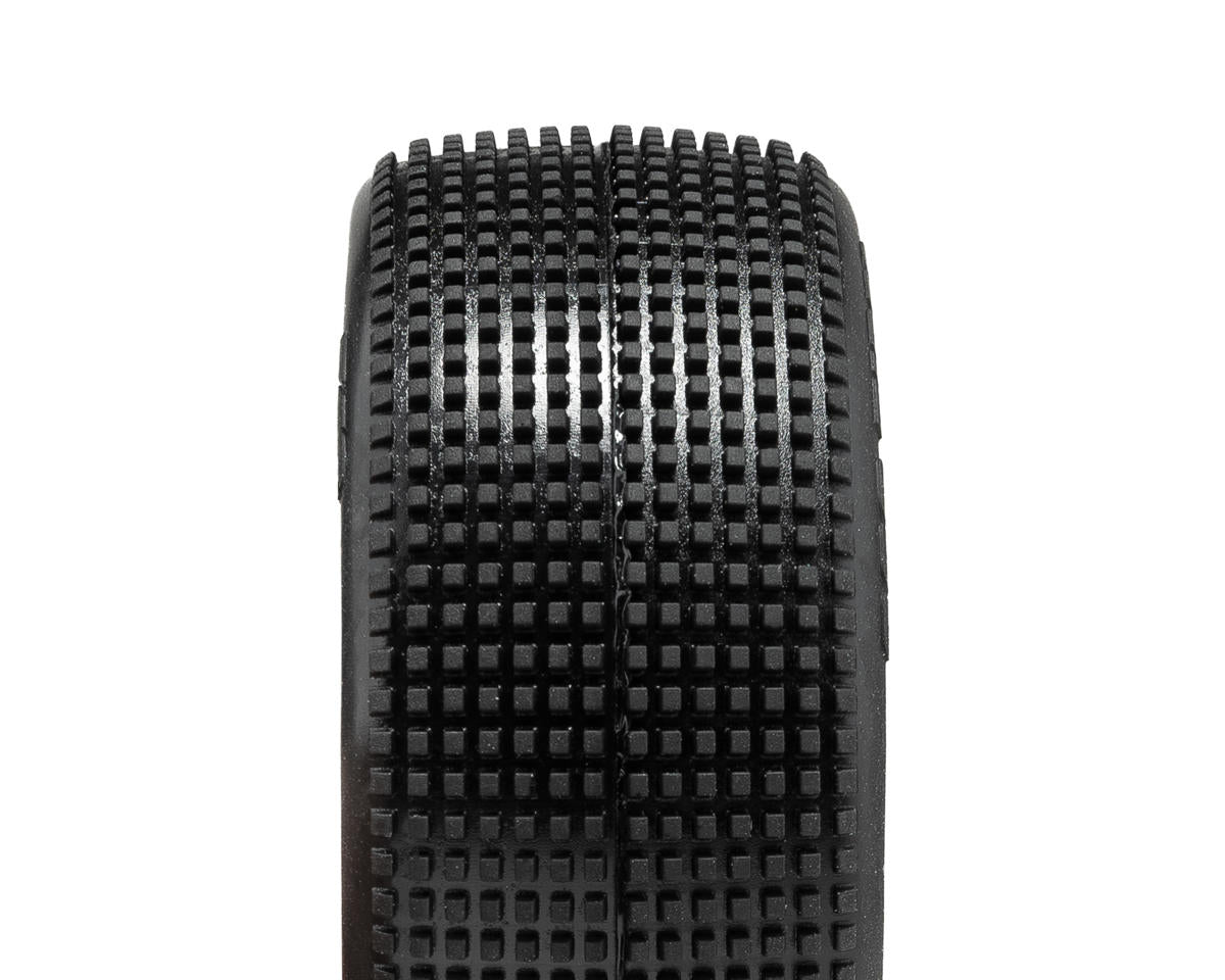 TZO Tires 402 1/8 Buggy Non-Glued Tire Set (Yellow) (4) (Ultra Clay)