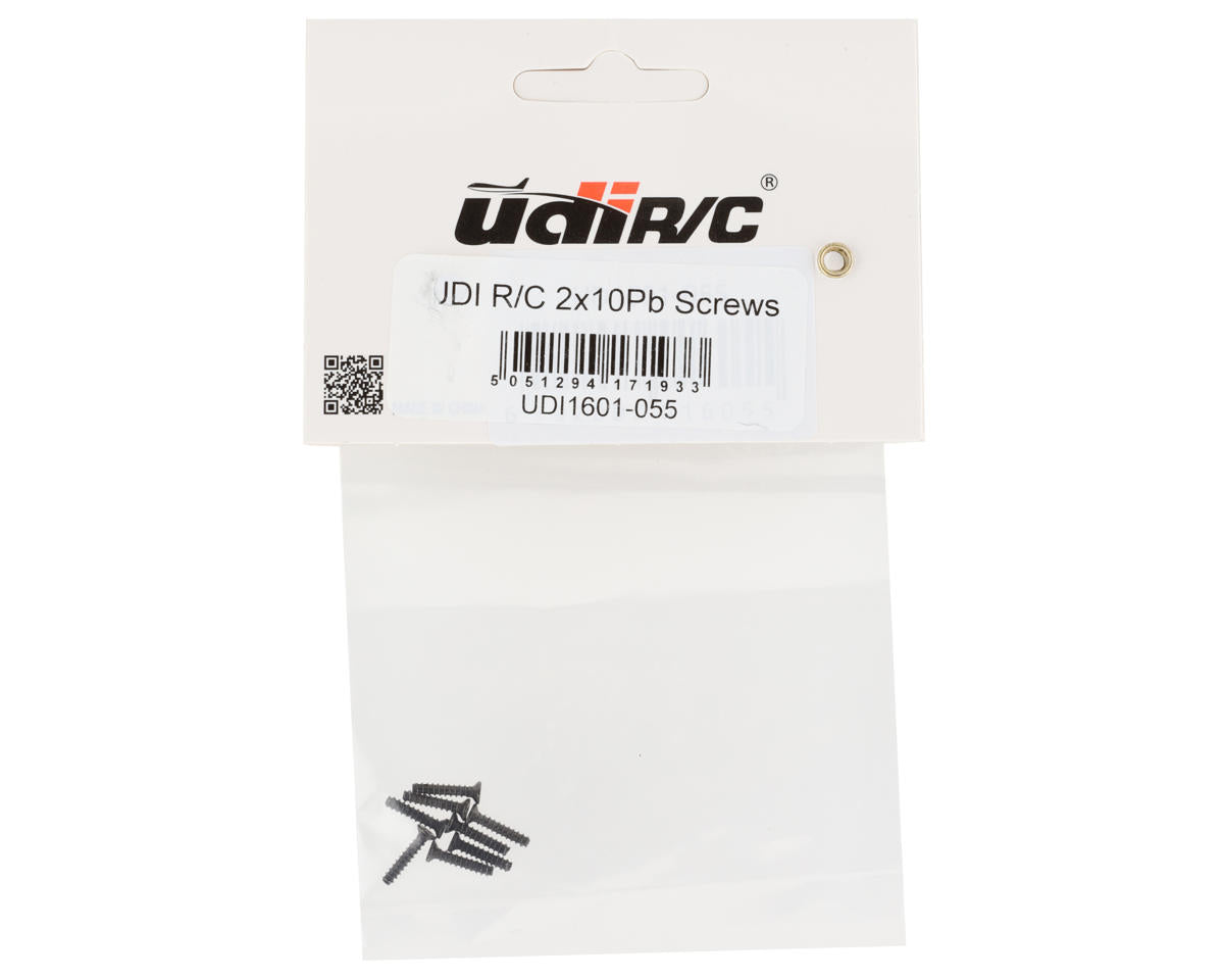 UDI RC 2x10mm Philips Button Head Screws (8)
