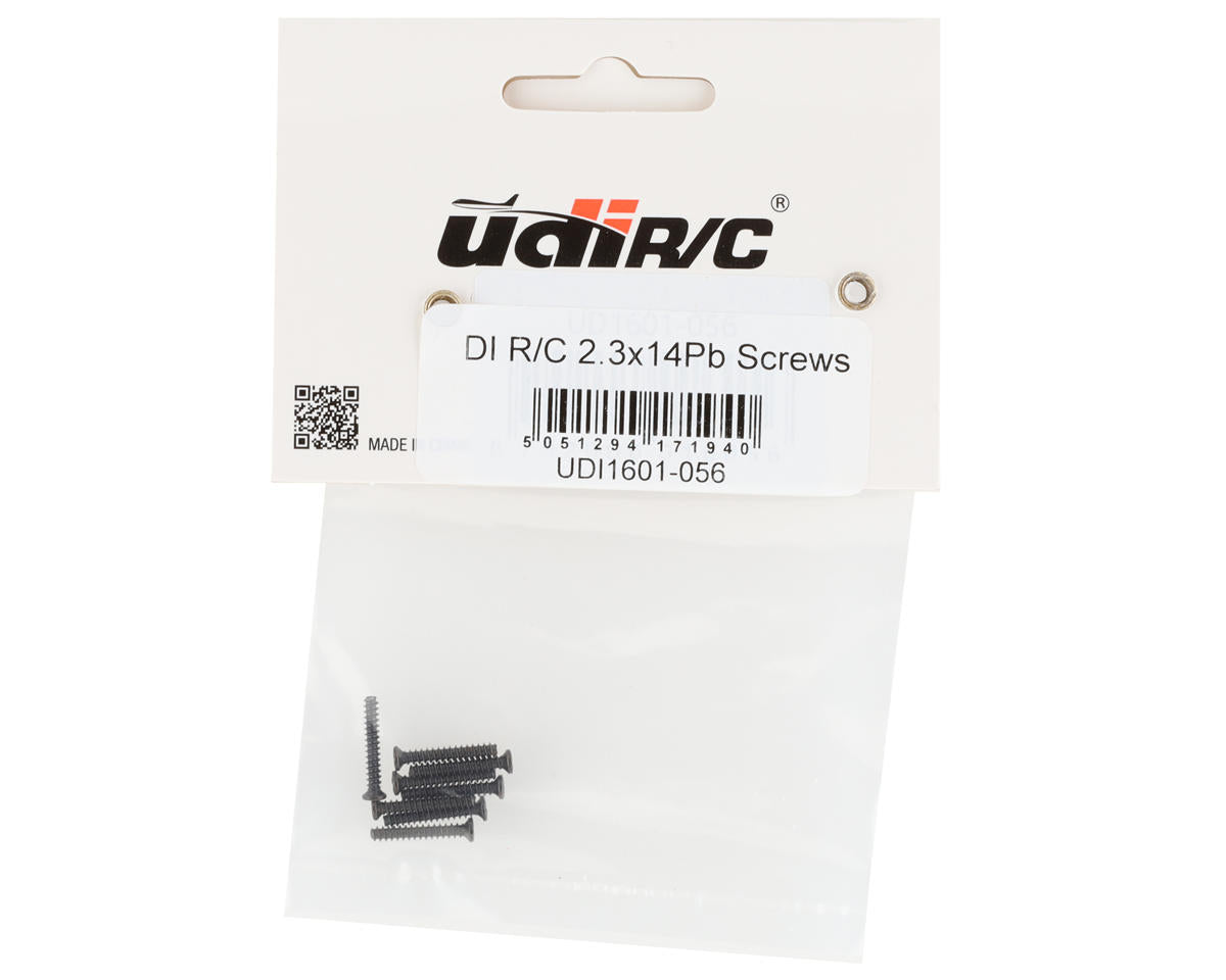 UDI RC 2.3x14mm Philips Button Head Screws (8)