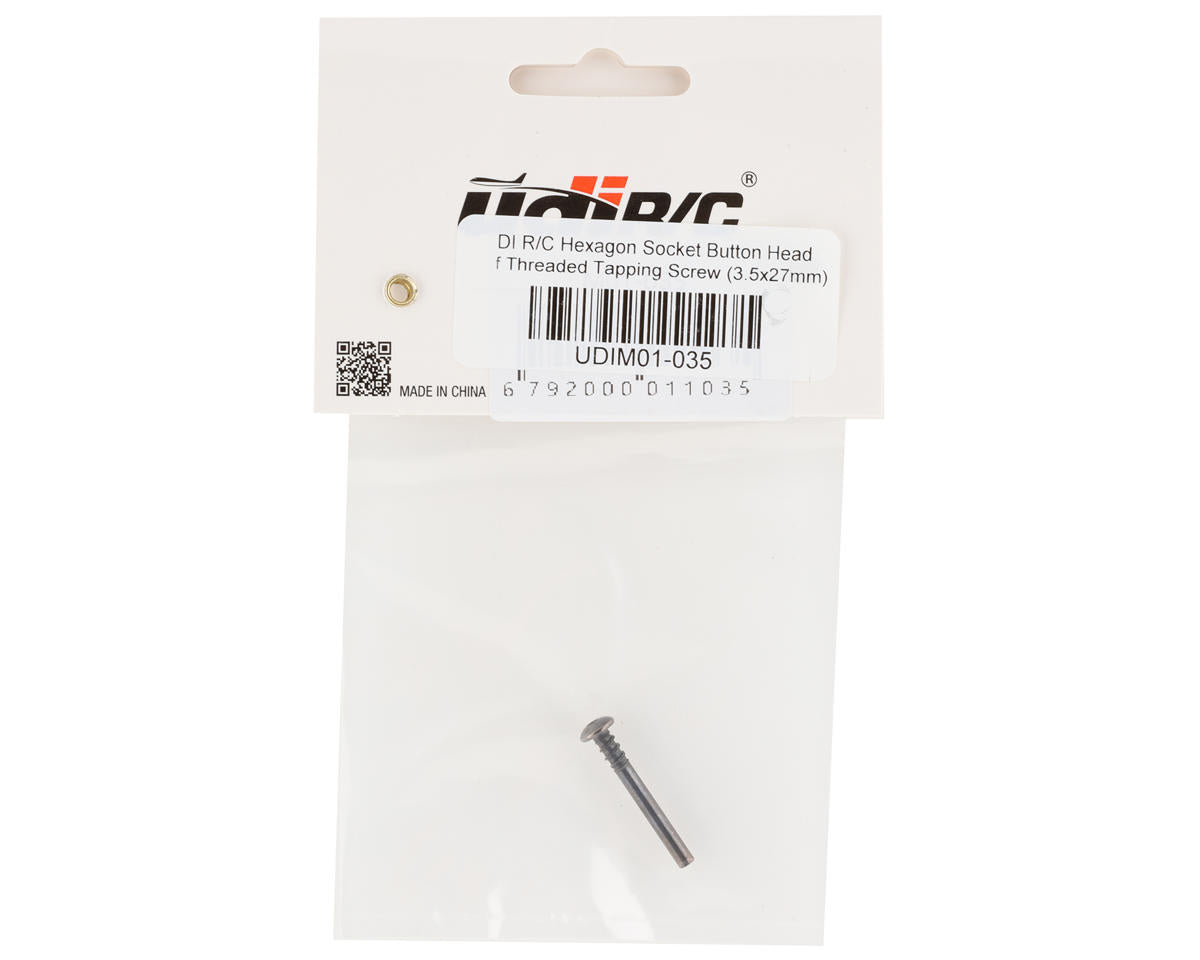 UDI RC 3.5x27mm Button Head Half Threaded Tapping Screw (1)