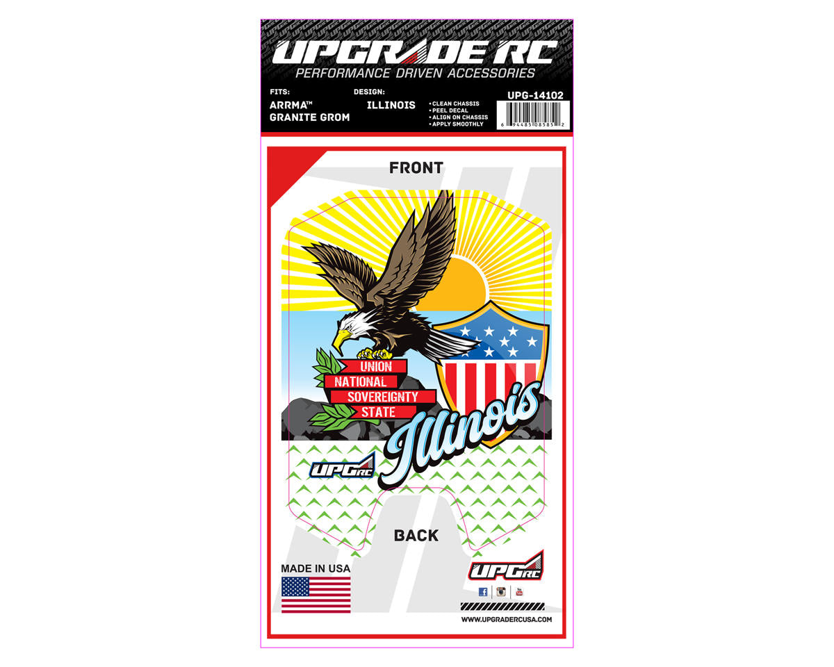 UpGrade RC Chassis Protector for Arrma® Granite™ Grom (Illinois) (1)