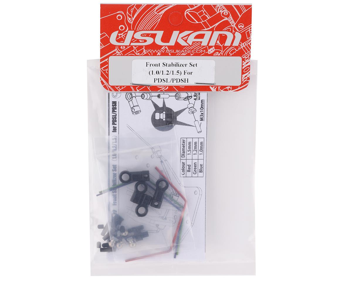 Usukani Front Sway Bar Stabilizer Set (1.0/1.2/1.5mm)