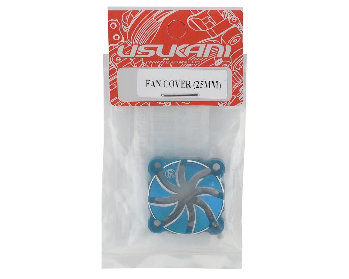Usukani Aluminum Dissilent Fan Cover (Yokomo Blue) (25mm)