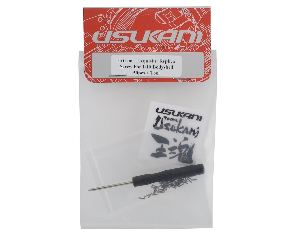 Usukani M1 Extreme Exquisite Replica Screw w/Tool (Silver) (50)