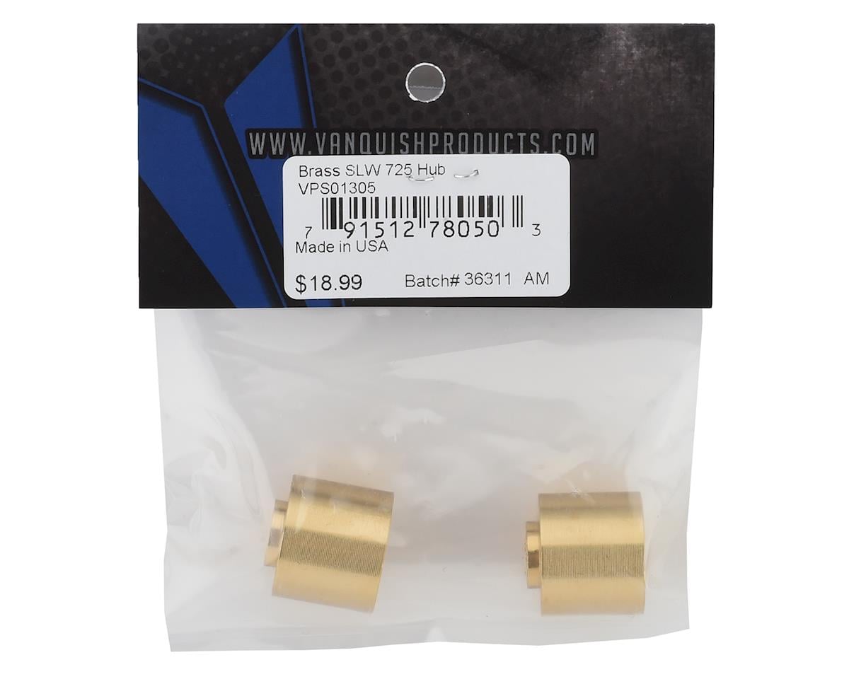Vanquish Products Brass SLW 725 Wheel Hub (2) (0.725" Width)