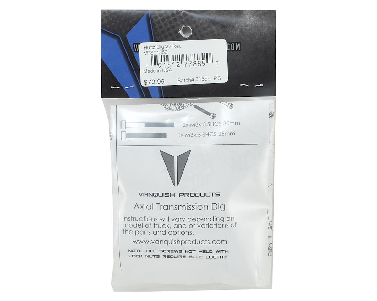 Vanquish Products Hurtz Dig V2 Dig Unit (Red)