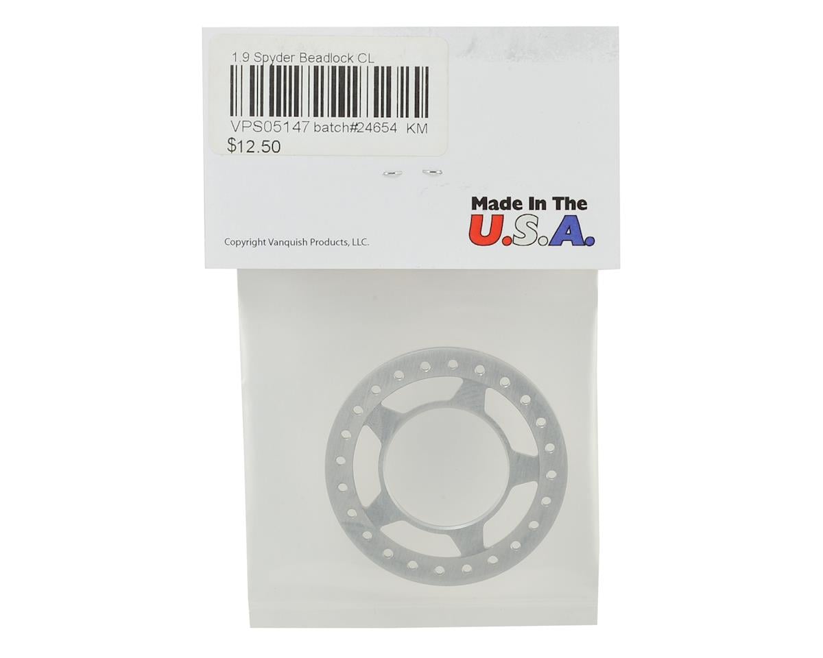 Vanquish Products Spyder 1.9" Beadlock Ring (Silver)
