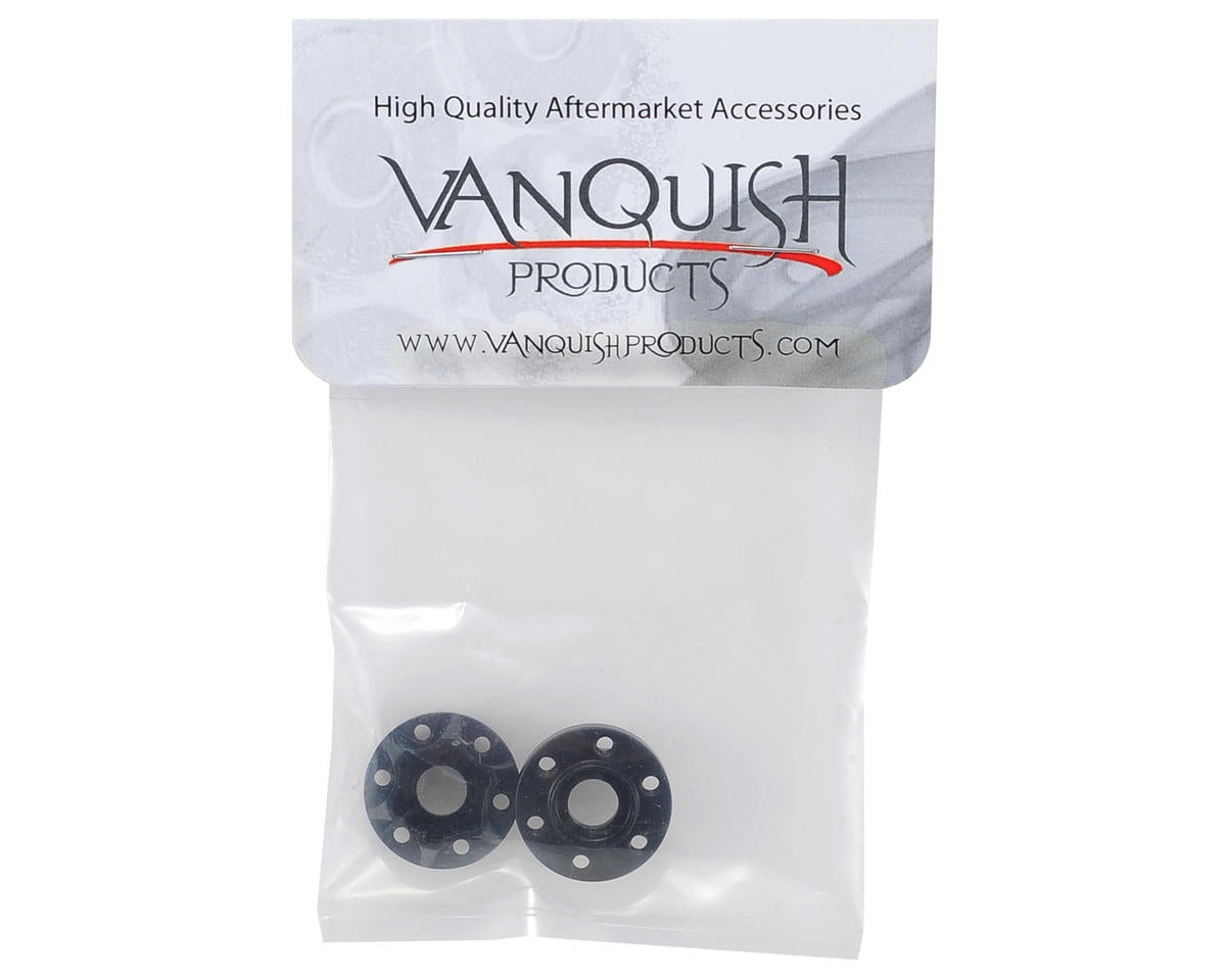Vanquish Products SLW 350 Hex Hub Set (Black) (2) (0.350" Width)