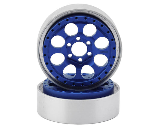 Vanquish Products 2.2" KMC KM237 Riot CNC Aluminum Crawler Beadlock Wheels