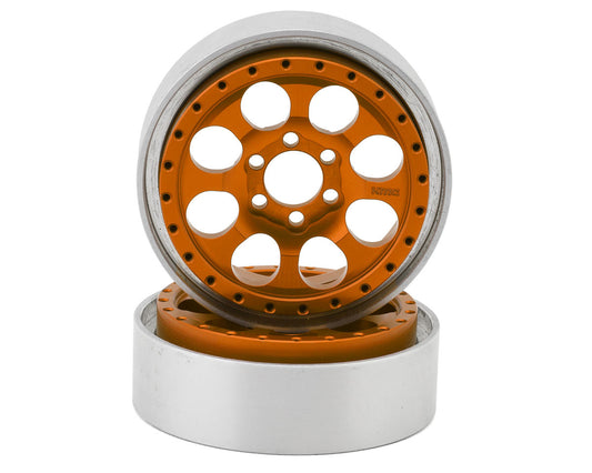 Vanquish Products 2.2" KMC KM237 Riot CNC Aluminum Crawler Beadlock Wheels