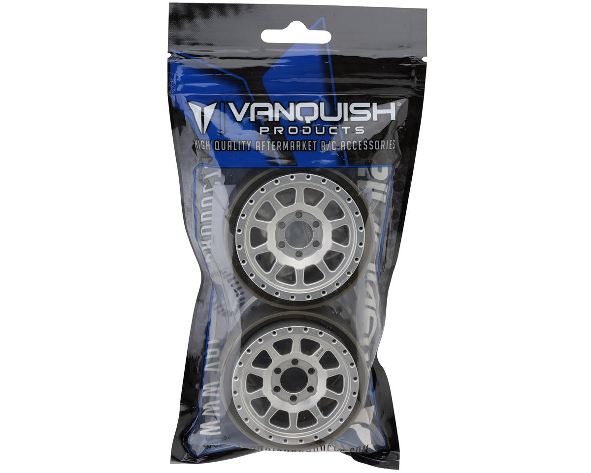 Vanquish Products 2.2" Battle Born Wheels Sierra CNC Aluminum Crawler Beadlock