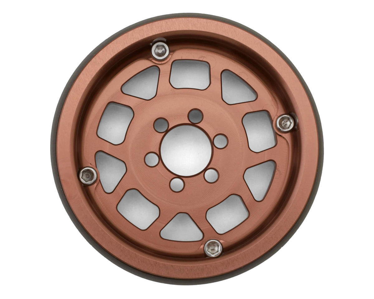 Vanquish Products 2.2" Battle Born Wheels Whiskey CNC Aluminum Crawler Beadlock