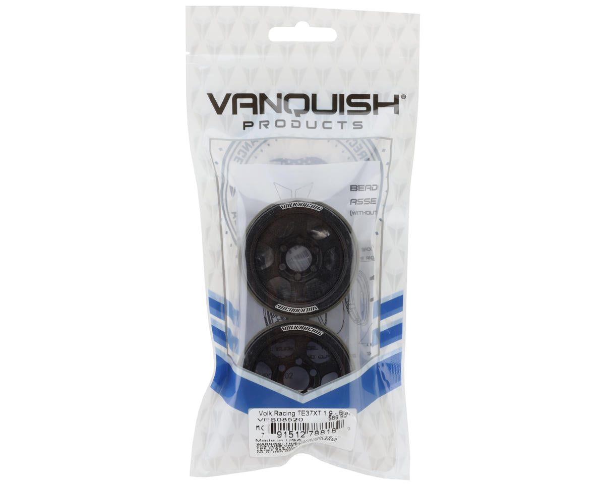 Vanquish Products 1.9" Volk Racing TE37XT CNC Aluminum Crawler Beadlock Wheels