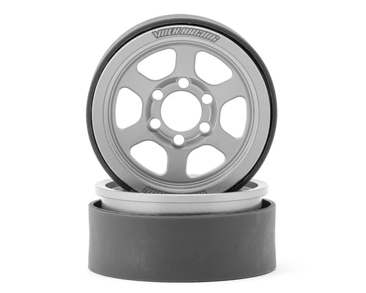 Vanquish Products 1.9" Volk Racing TE37XT CNC Aluminum Crawler Beadlock Wheels