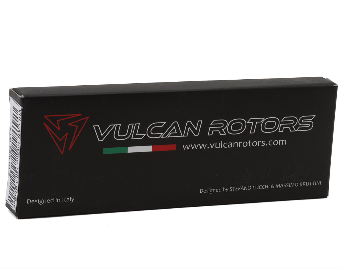 Vulcan Rotors 105mm Carbon Fiber Tail Blade (Orange) (3 Blade Set)