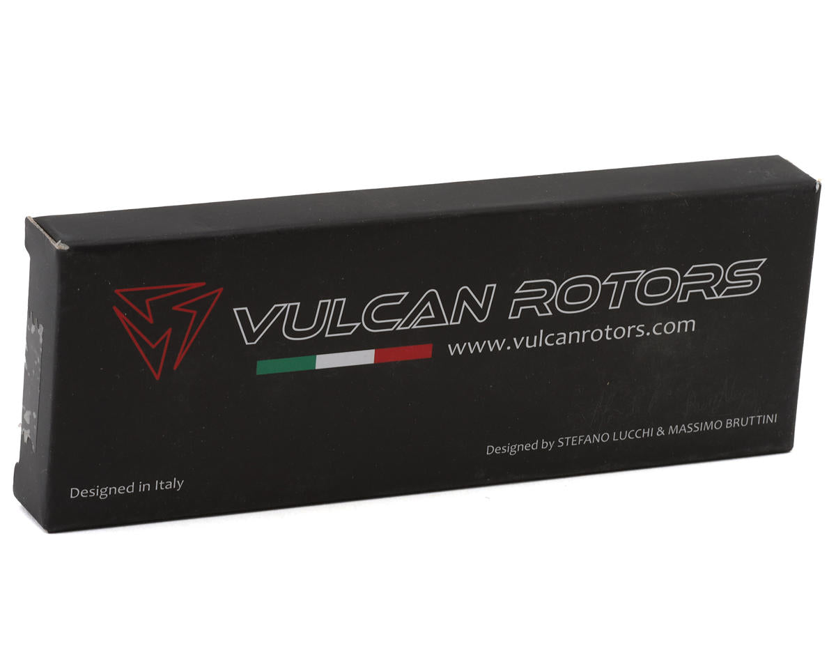 Vulcan Rotors 105mm Carbon Fiber Tail Blade Set (Red) (3 Blade Set)