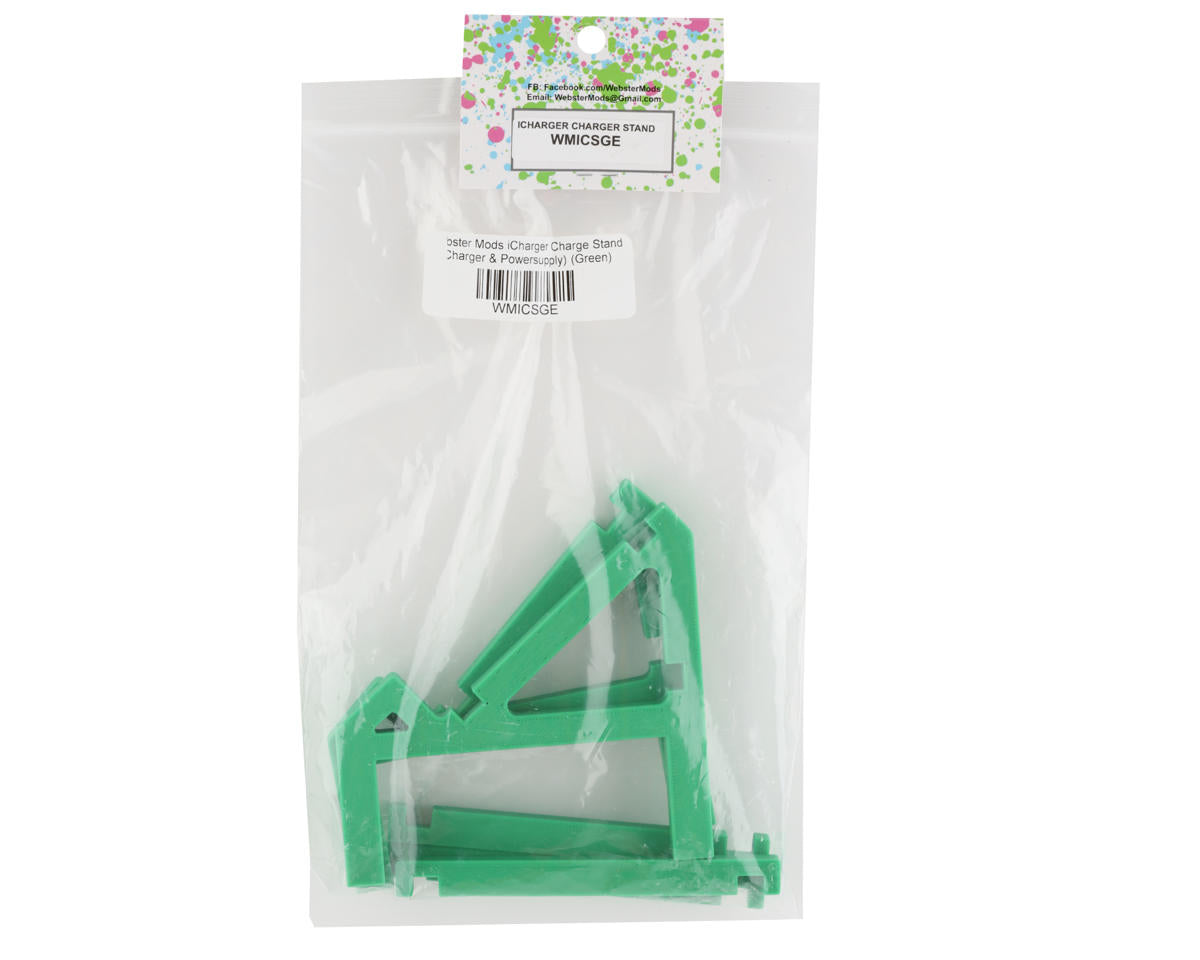 Webster Mods iCharger Power Supply & Charger Stand (Green)