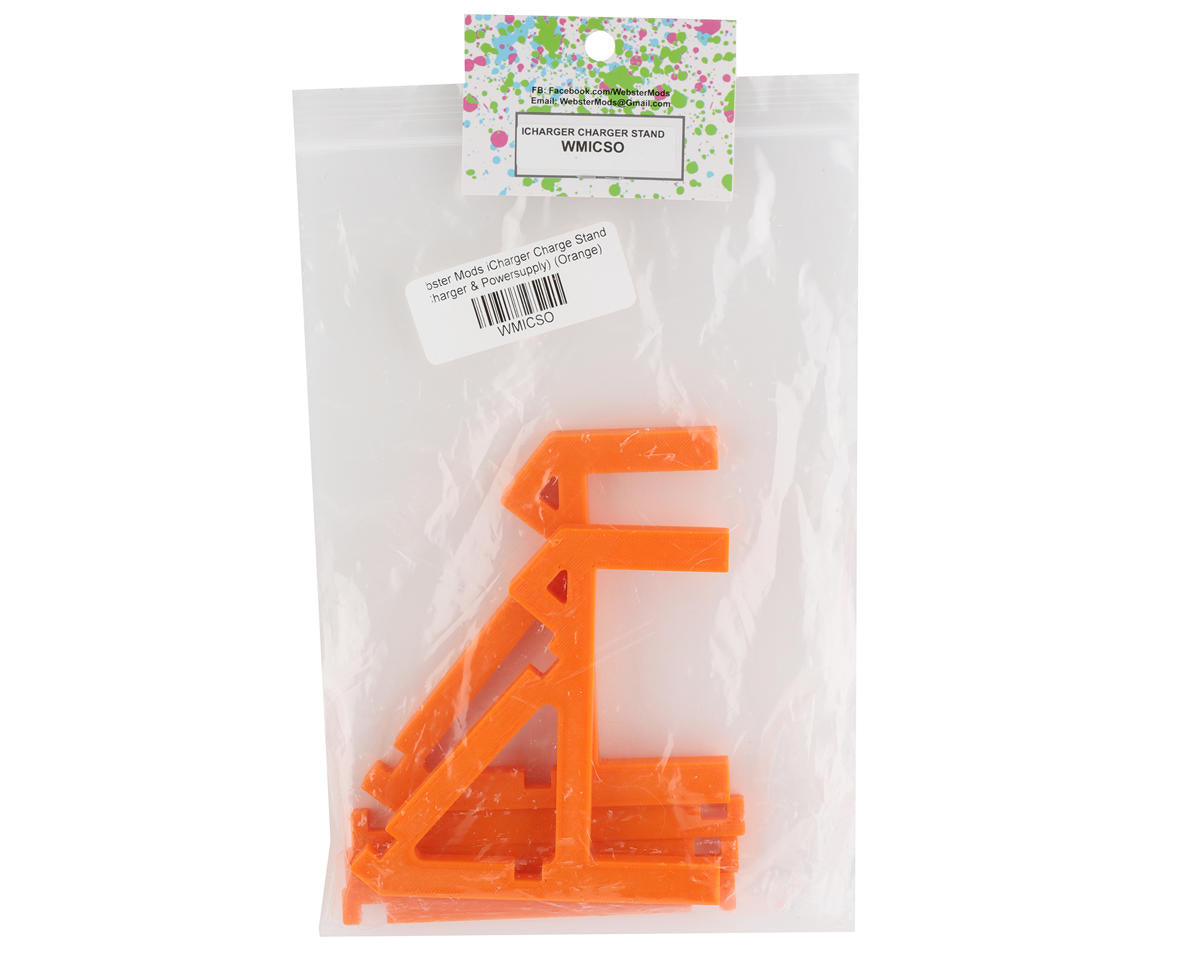 Webster Mods iCharger Power Supply & Charger Stand (Orange)