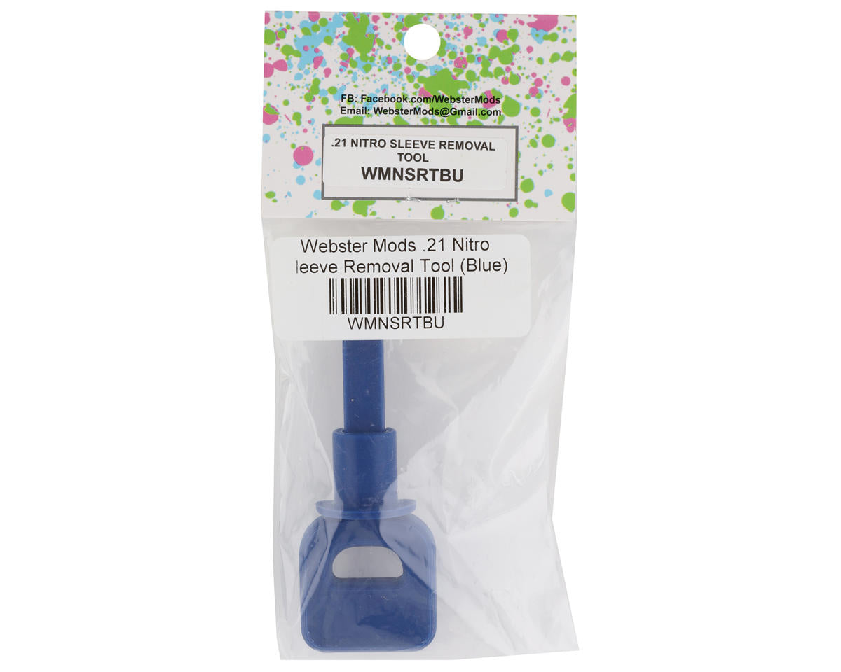 Webster Mods Piston Sleeve Removal Tool (Blue) (.21)
