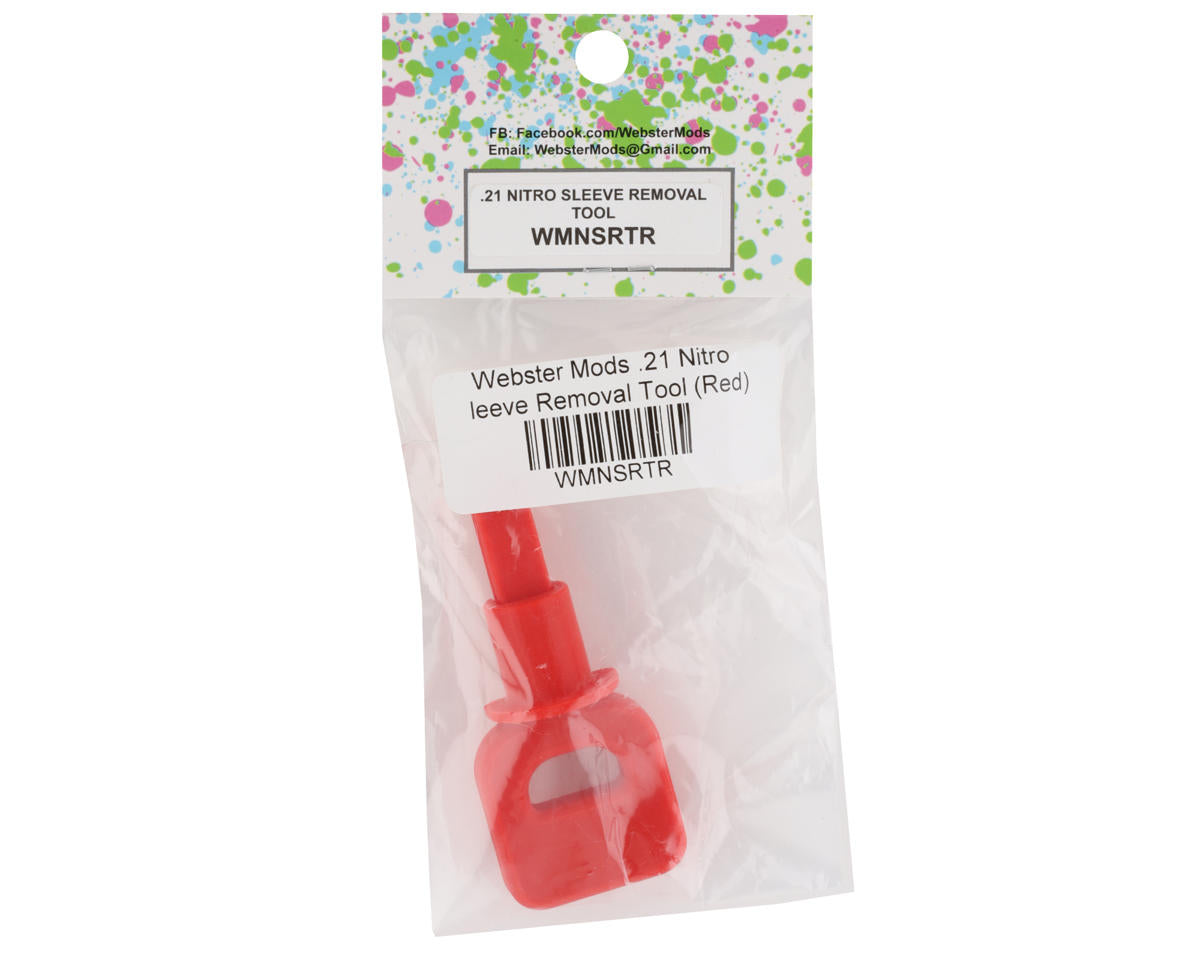 Webster Mods Piston Sleeve Removal Tool (Red) (.21)