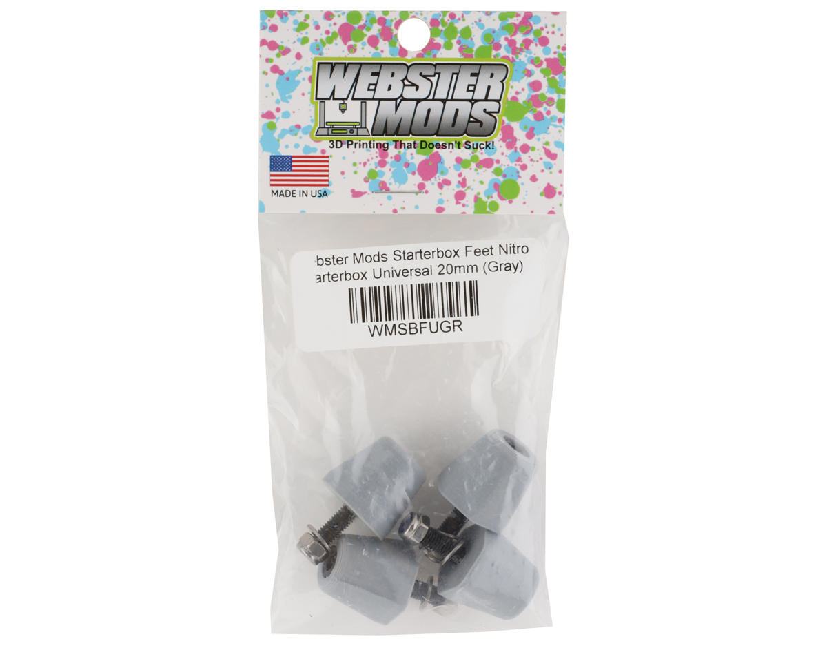Webster Mods 20mm Universal Starter Box Feet (Grey)