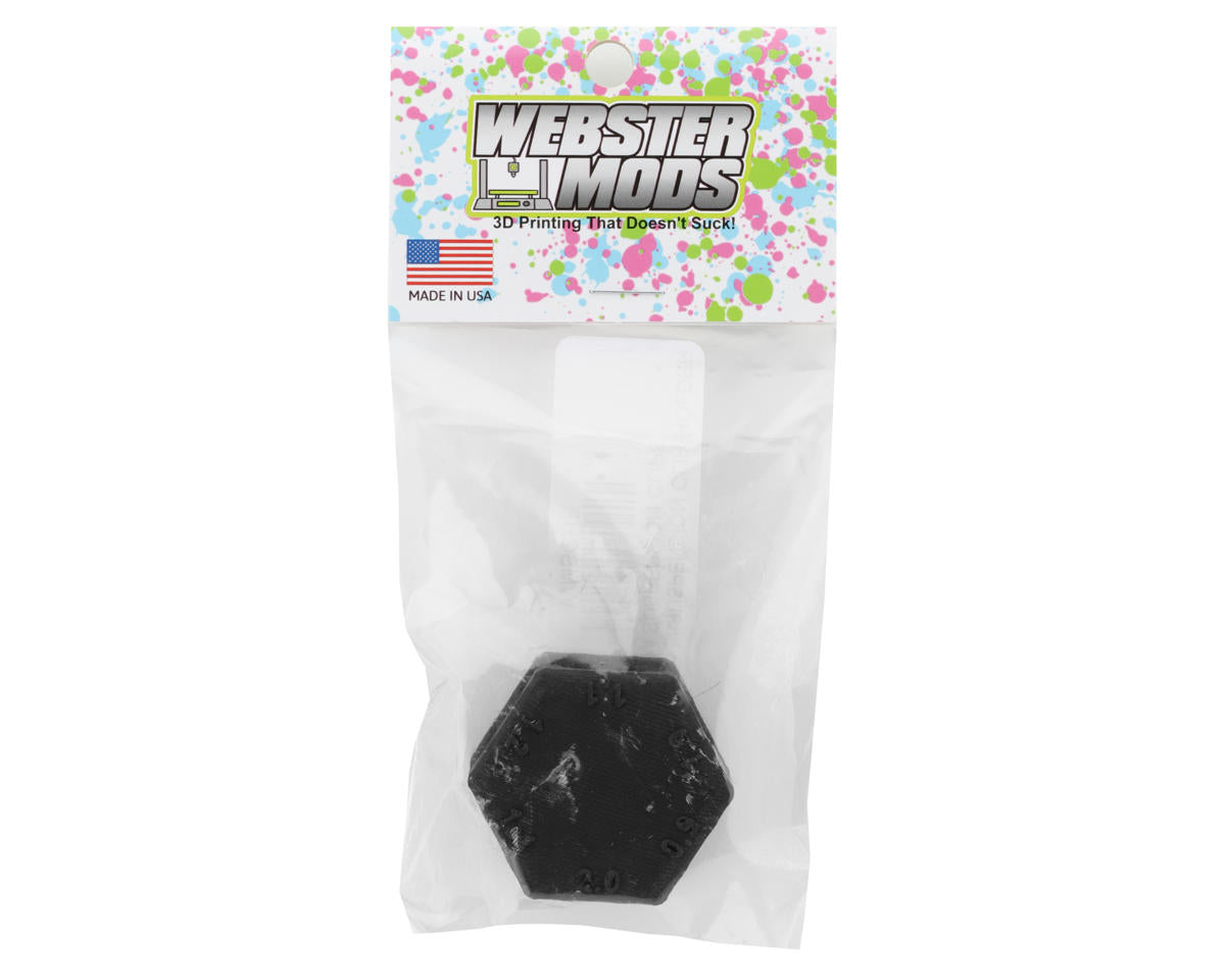 Webster Mods Suspension Clip Holder (Black) (4mm)