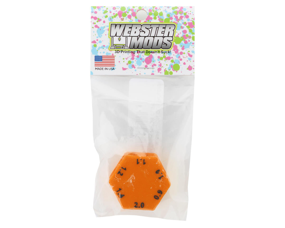 Webster Mods Suspension Clip Holder (Orange) (4mm)