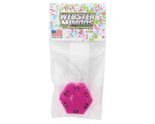 Webster Mods Suspension Clip Holder (Pink) (4mm)