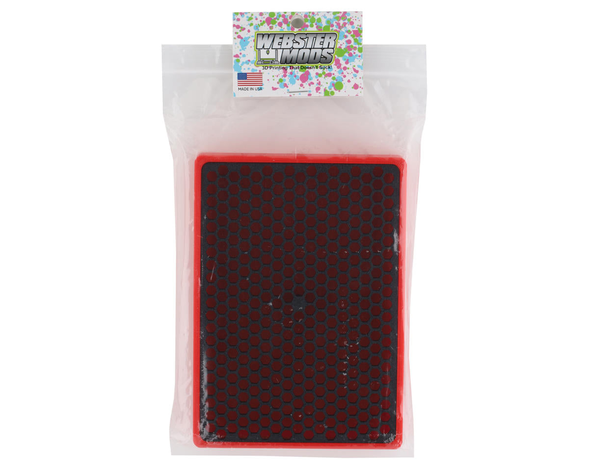 Webster Mods 7x5" Fluid Drainage Tray (Red)
