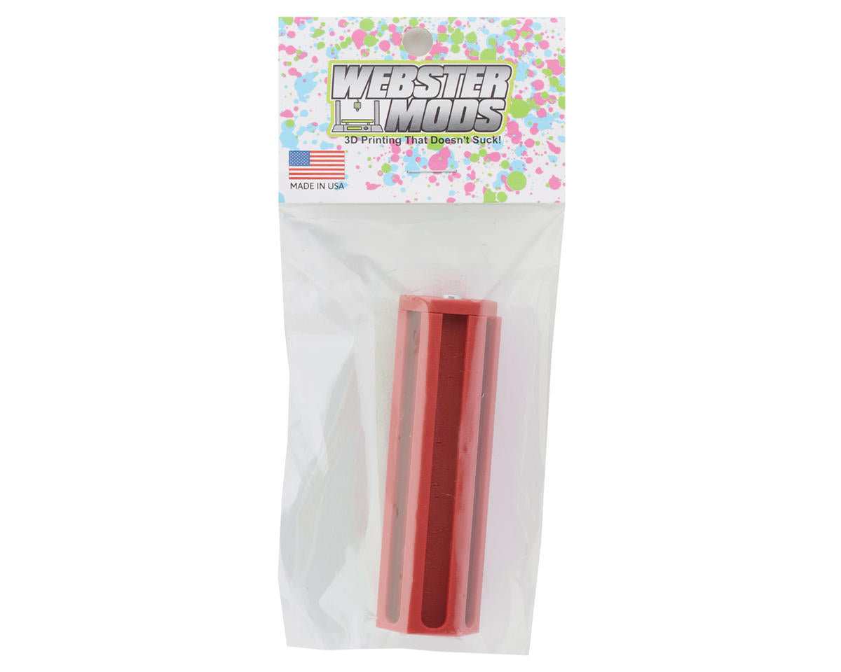 Webster Mods 1/8 Oval Pill Holder (Red)