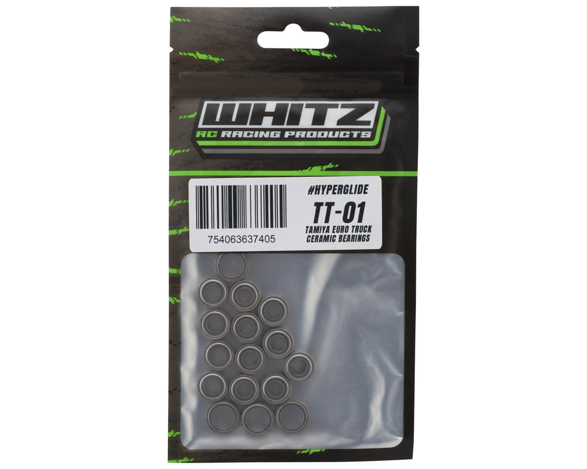 Whitz Racing Products Tamiya TT-01 Euro Truck HyperGlide Ceramic Bearings Kit