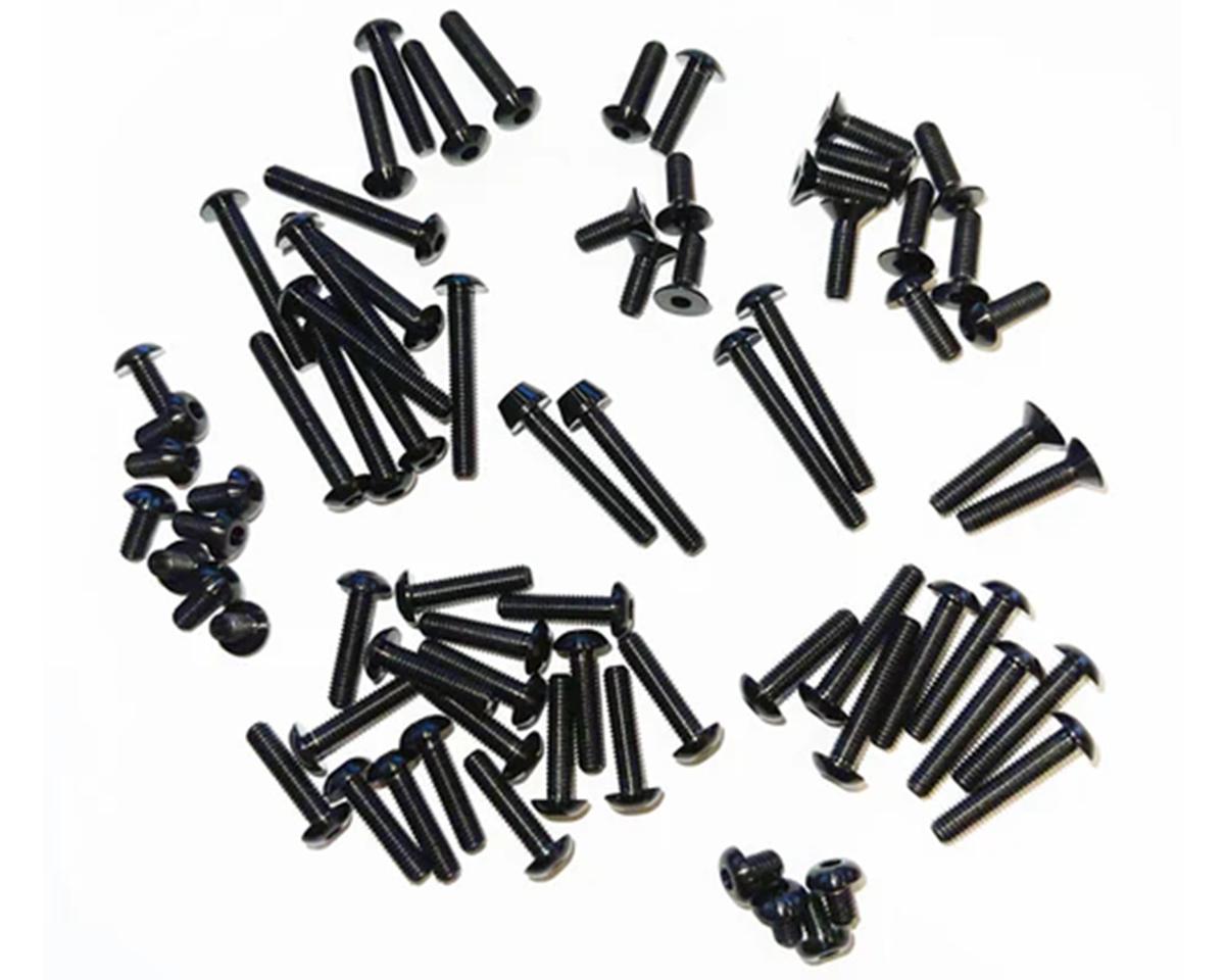 Whitz Racing Products TLR 22X HyperLite Titanium Upper Screws Kit (Black)