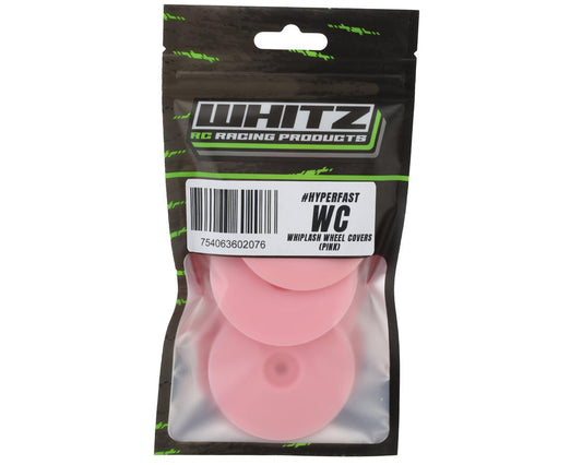 Whitz Racing Products 1/10 Whiplash Wheel Covers (Pink) (4)