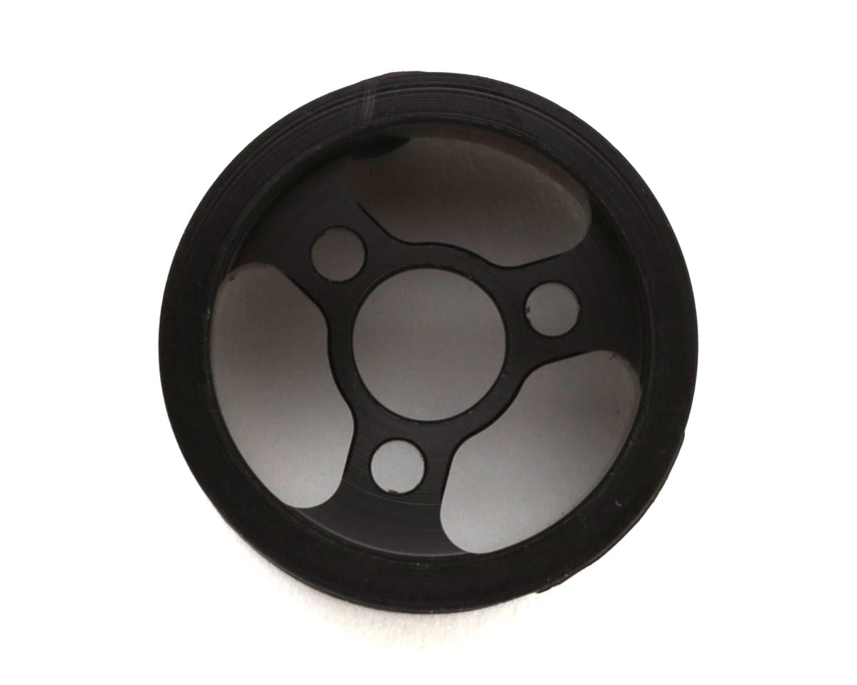 XBility RC XB-F1 14mm CNC-Machined Delrin Rear Wheels (Black) (2)
