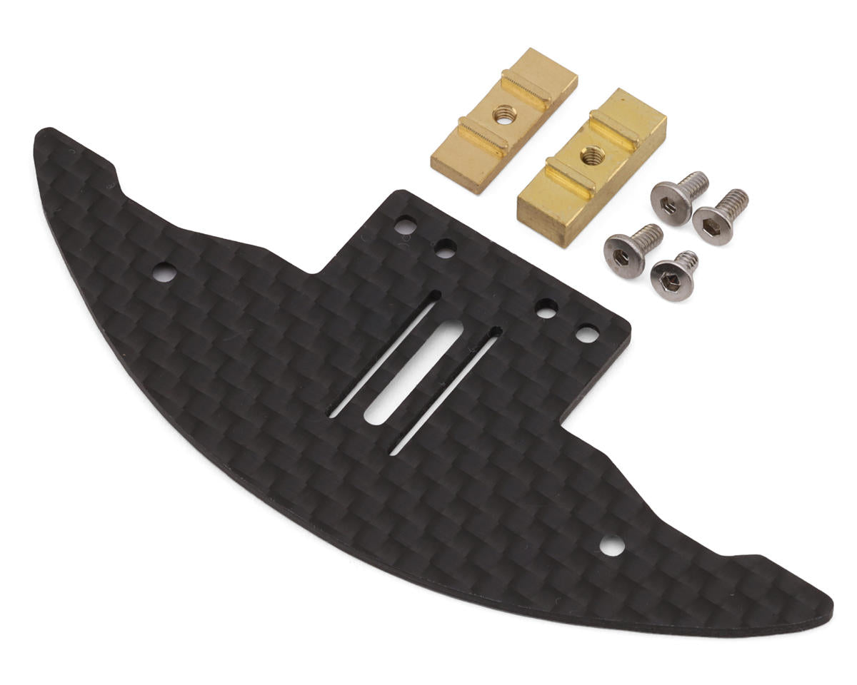 XBility RC XBOne Nova GT Carbon Fiber Front Bumper Set (0mm Offset)