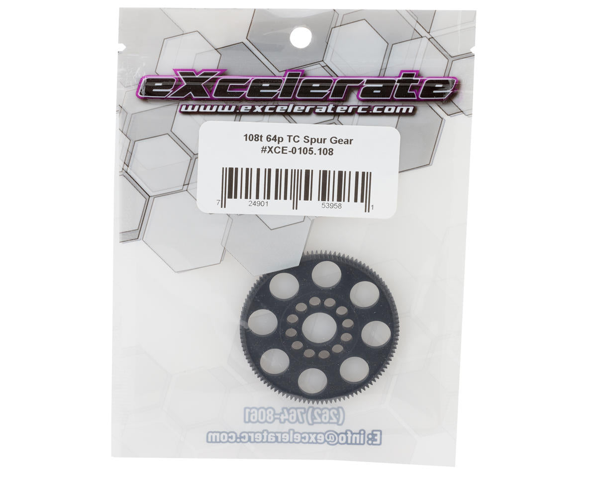 eXcelerate 64P TC Spur Gear (108T)