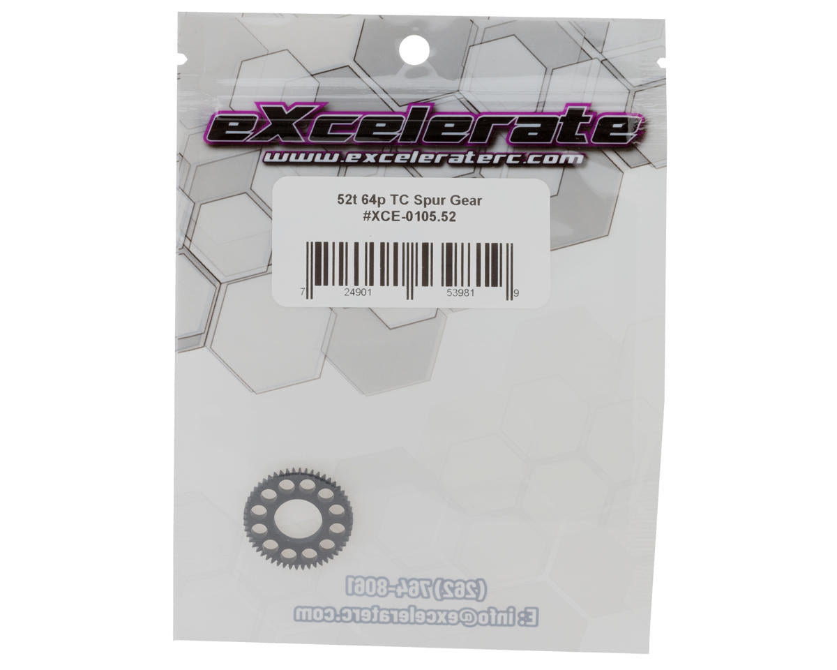 eXcelerate 64P TC Spur Gear (52T)