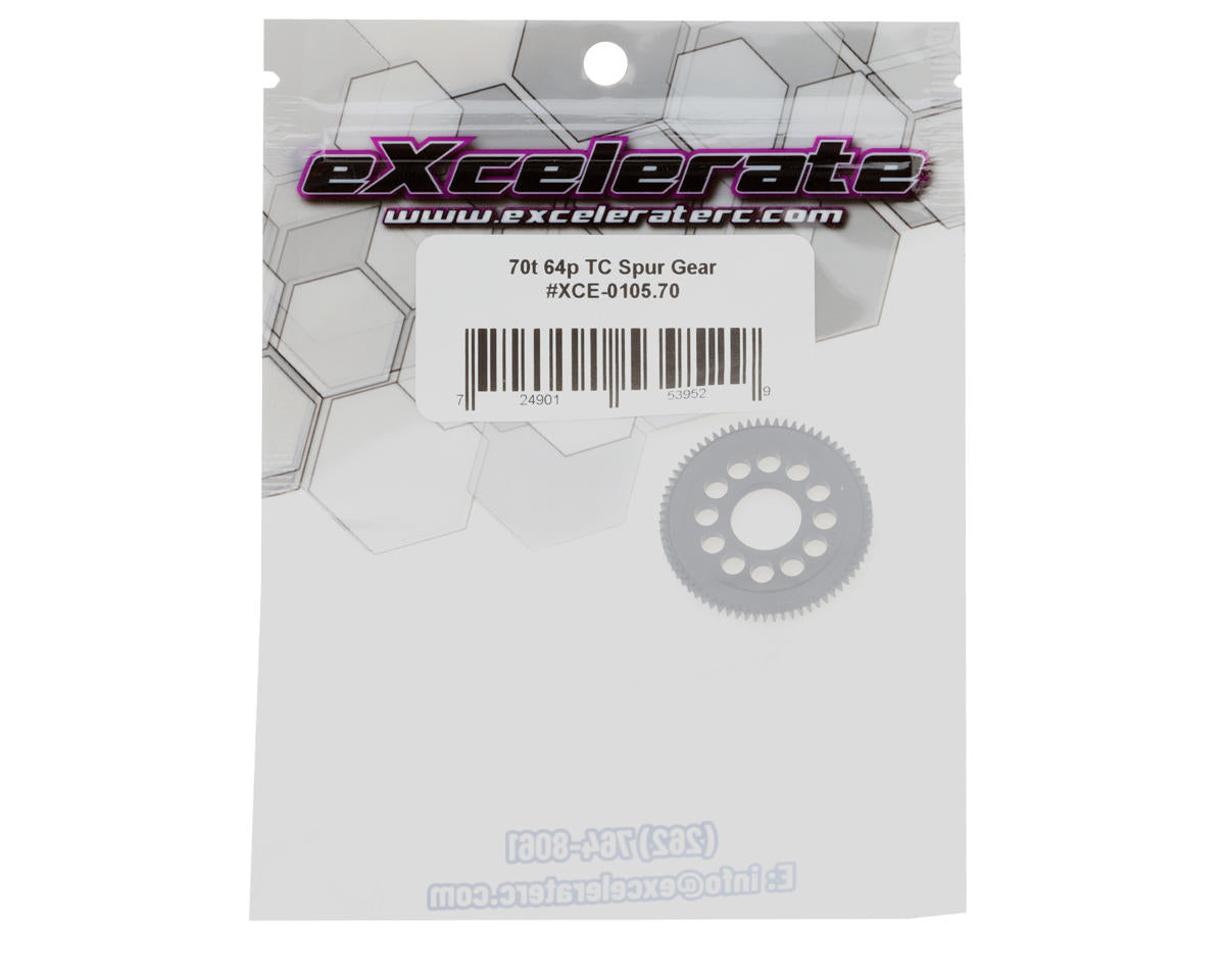 eXcelerate 64P TC Spur Gear (70T)