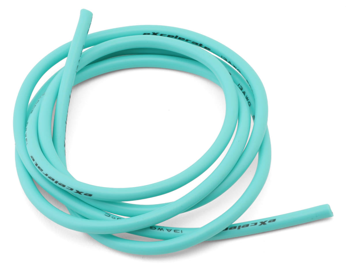 eXcelerate Silicone Wire (Aurora Green) (1 Meter) (13AWG)