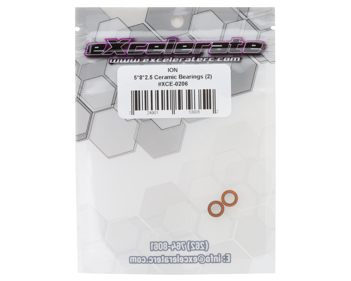 eXcelerate 5x8x2.5mm ION Ceramic Bearings (2)