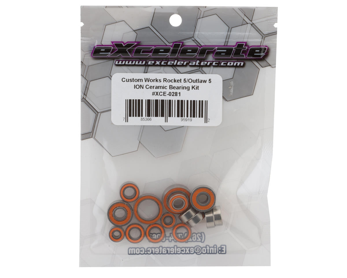 eXcelerate Custom Works Rocket 5/Outlaw 5 ION Ceramic Bearing Kit