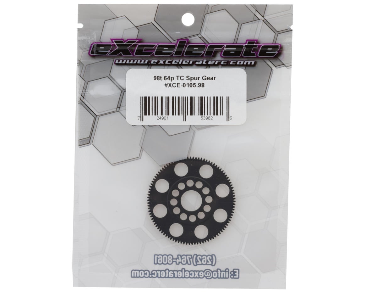 eXcelerate 64P TC Spur Gear (98T)