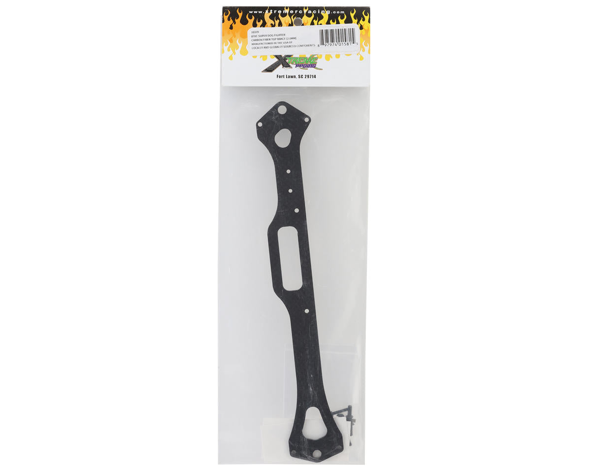 Xtreme Racing Yokomo Super Dog Fighter 2mm Carbon Fiber Top Brace