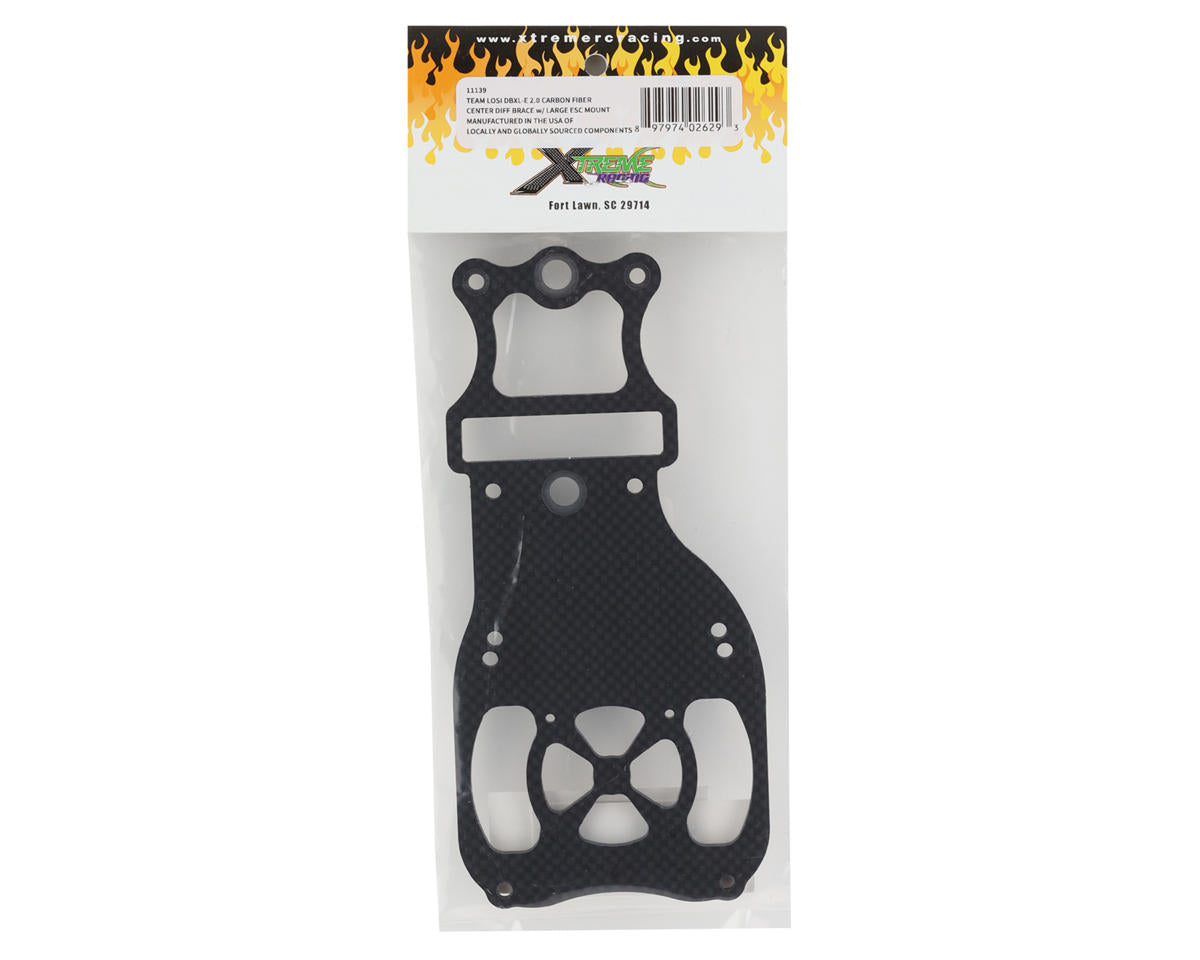 Xtreme Racing Team Losi DBXL-E 2.0 Carbon Fiber Center Diff Brace