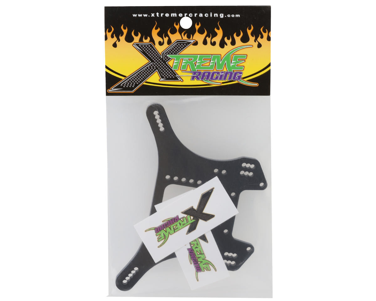 Xtreme Racing Mugen MBX8TR Carbon Fiber Rear Shock Tower (4mm)