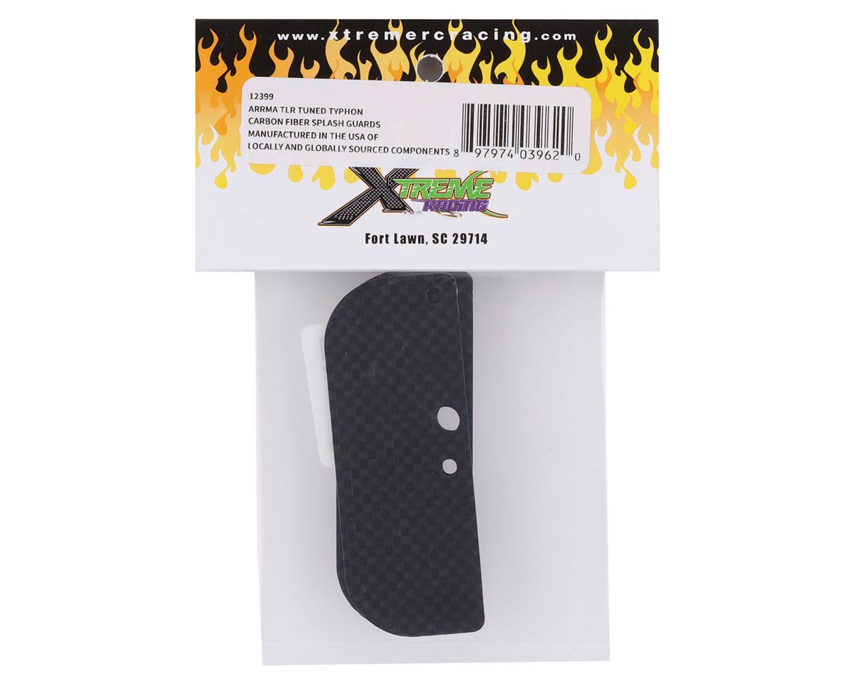 Xtreme Racing Arrma Typhon "TLR Tuned" Carbon Fiber Splash Guards