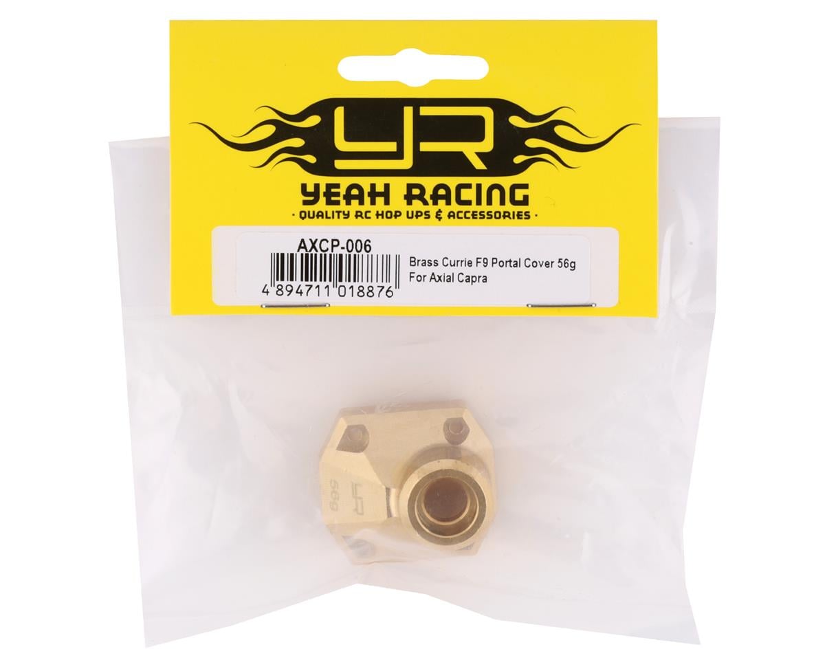 Yeah Racing Axial Capra High Mass Brass 3rd Member Cover (56g)