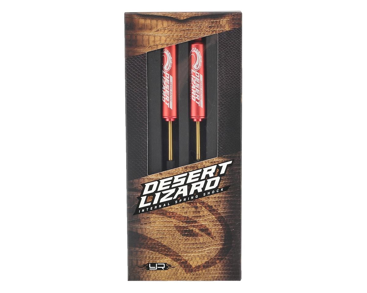 Yeah Racing Aluminum Desert Lizard Two Stage Internal Spring Shocks (Red) (2)